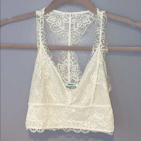 Free People Other - Woman's Free People White Lace Bralette S